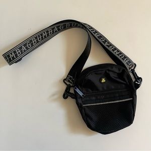 Black Crossbody Bag. The Bum Bag Co